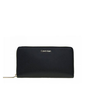 Calvin Klein dámská velká černá peněženka Classic - OS (BDS)